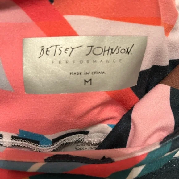 Betsey Johnson Performance Active Leggings Size M - Picture 4 of 9